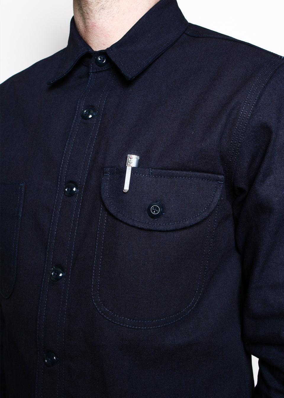 Work Shirt // Indigo Selvedge Canvas Product Image
