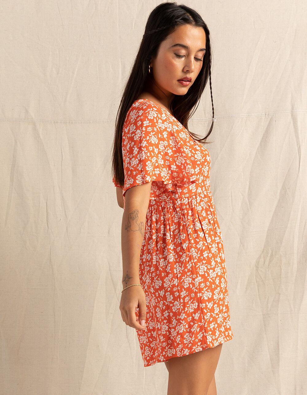 BILLABONG Spring Daze Womens Romper - CORAL Product Image