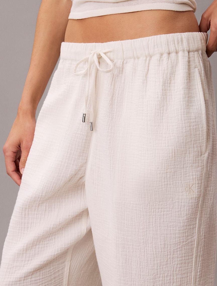 Double Gauze Pull-On Pants Product Image