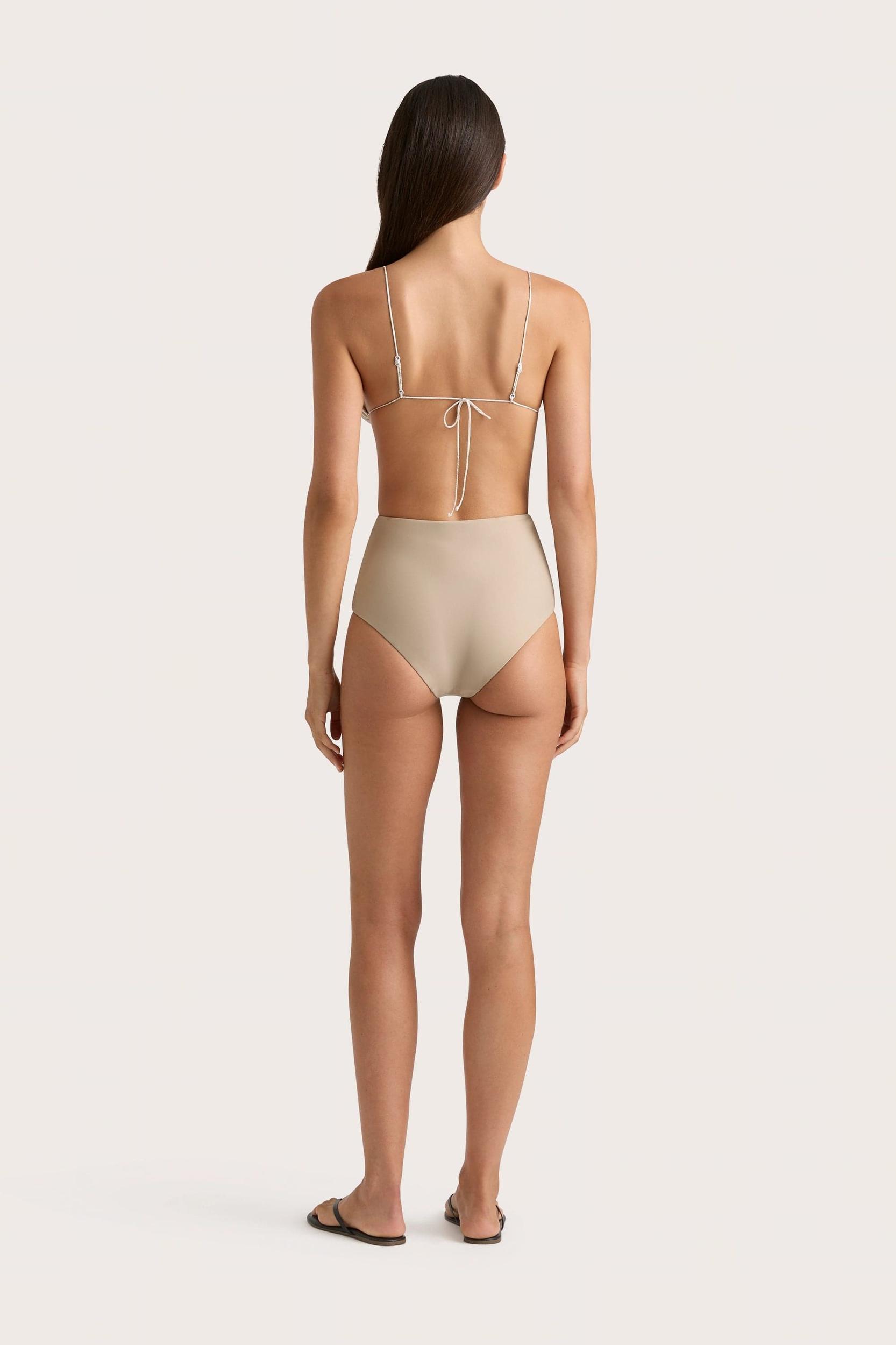 Manon Bikini Bottom Taupe - Final Sale Product Image