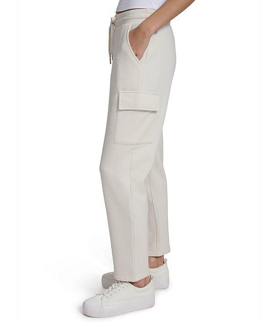 Andrew Marc Sport Pull-On Fleece Cargo Ankle Pant Product Image