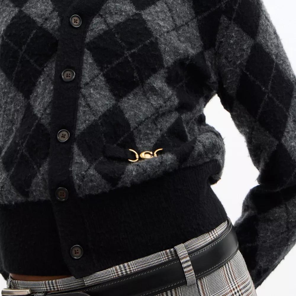 Argyle Cardigan Product Image