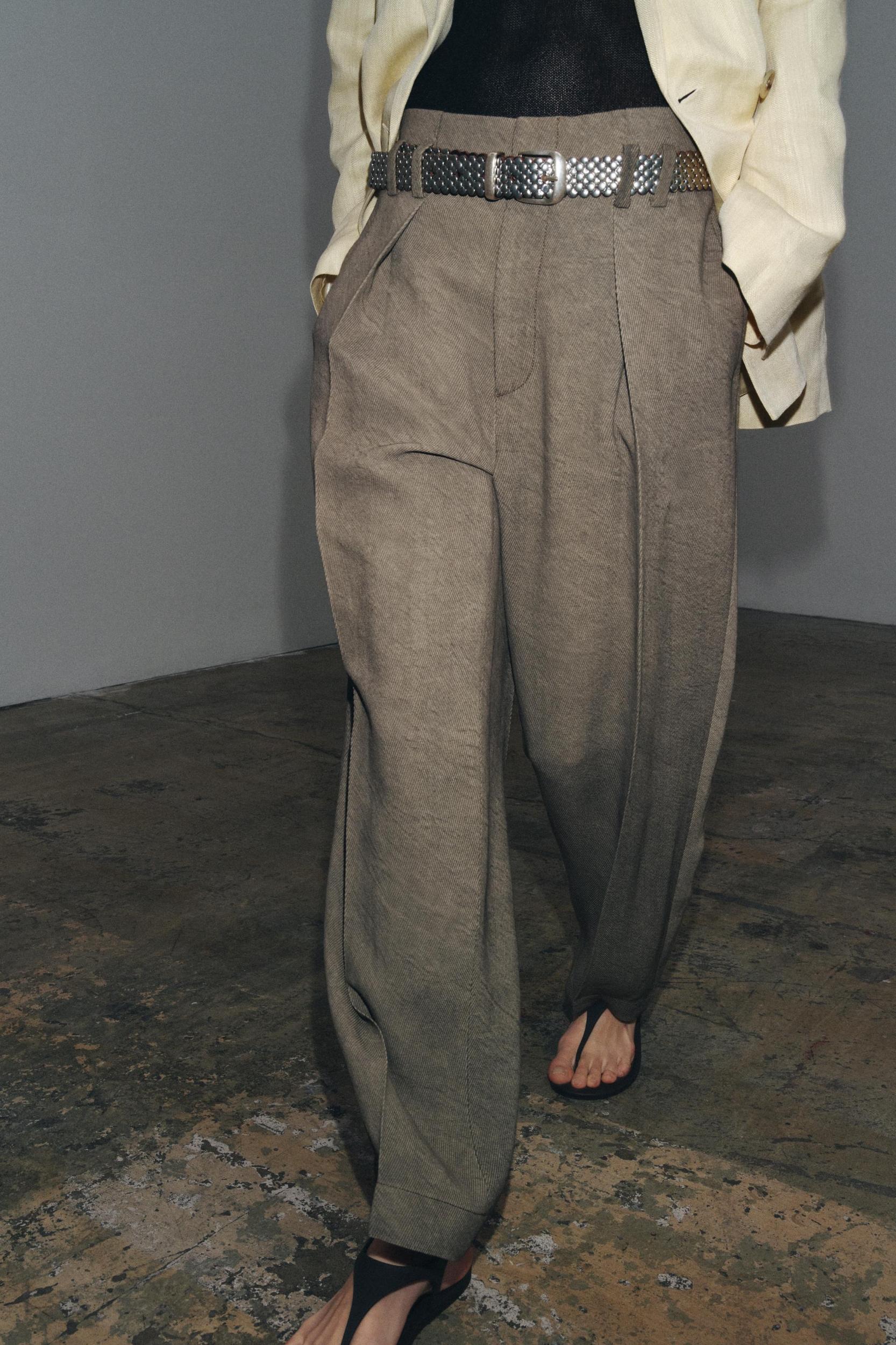 ZW COLLECTION PLEATED PANTS Product Image