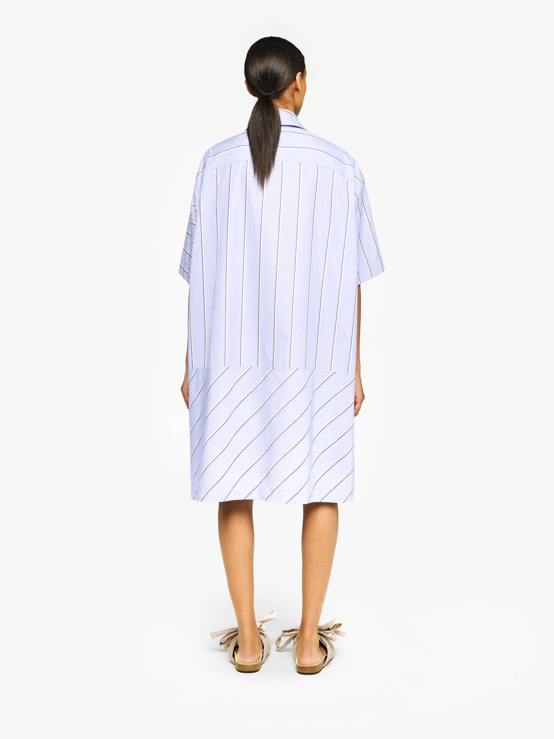STEPPED HEM SHIRT DRESS Product Image