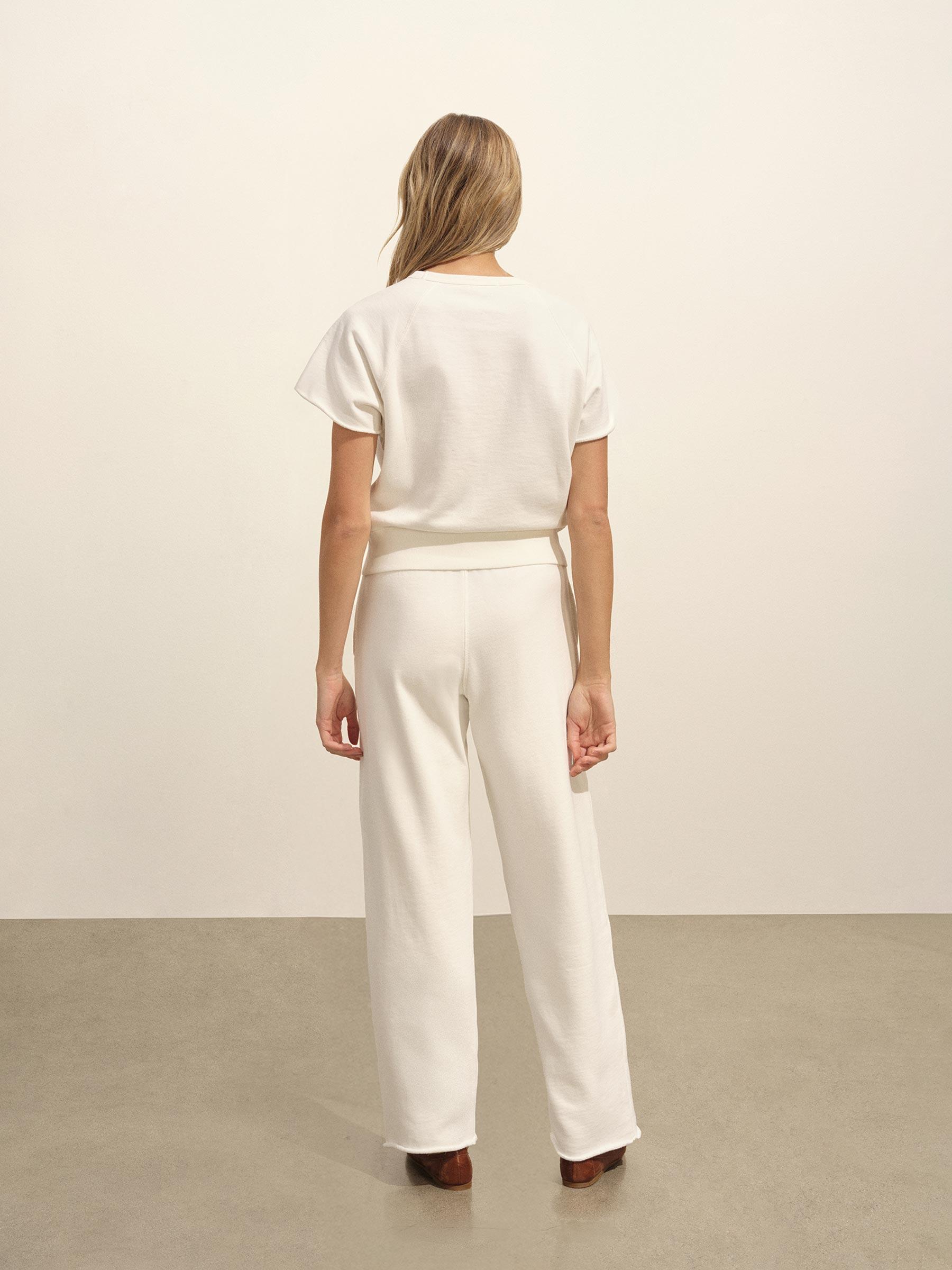 Natural Tropez Terry Cloth Wide Leg Pant Product Image