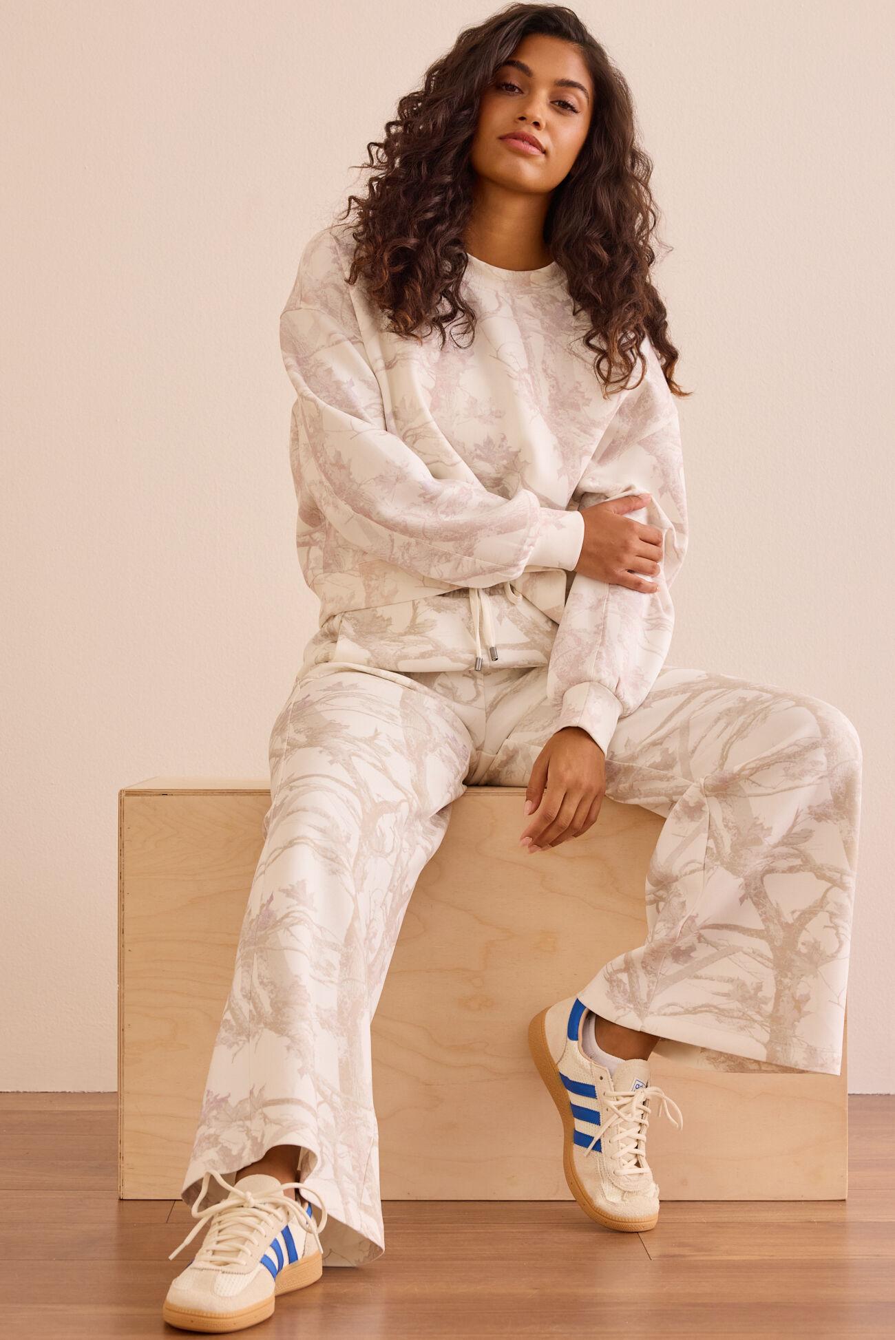 Supersoft Camo Crew Neck Product Image