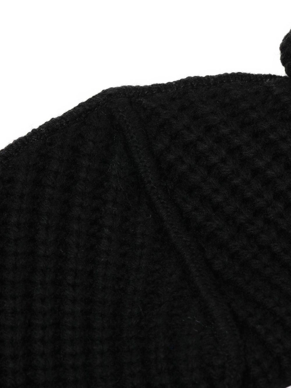 logo-patch chunky-knit beanie Product Image
