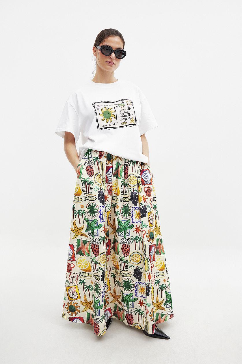 Oversized Printed T-shirt Product Image