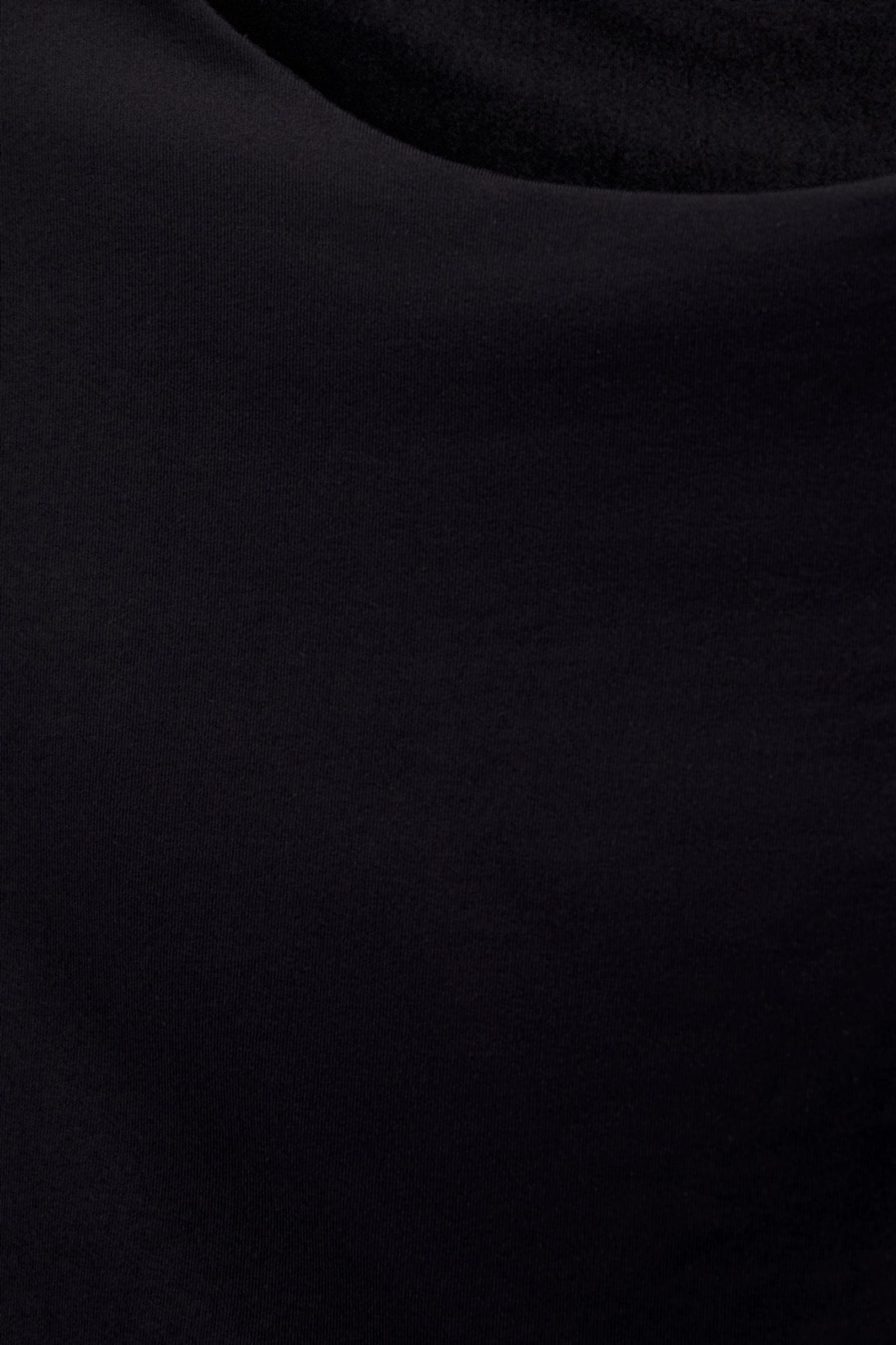 Cropped polyamide T-shirt Product Image