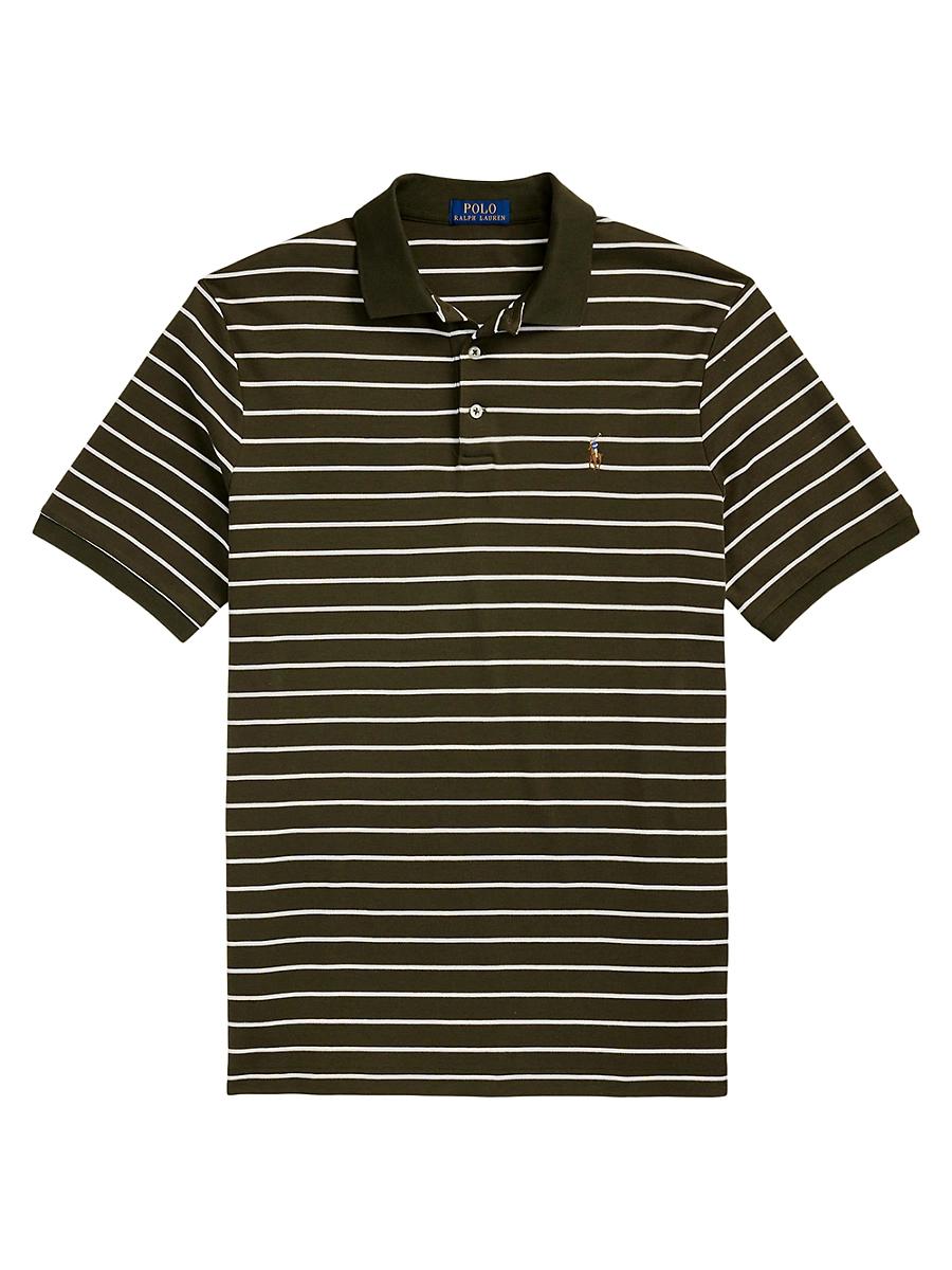 Mens Classic-Fit Soft Cotton Polo Shirt Product Image