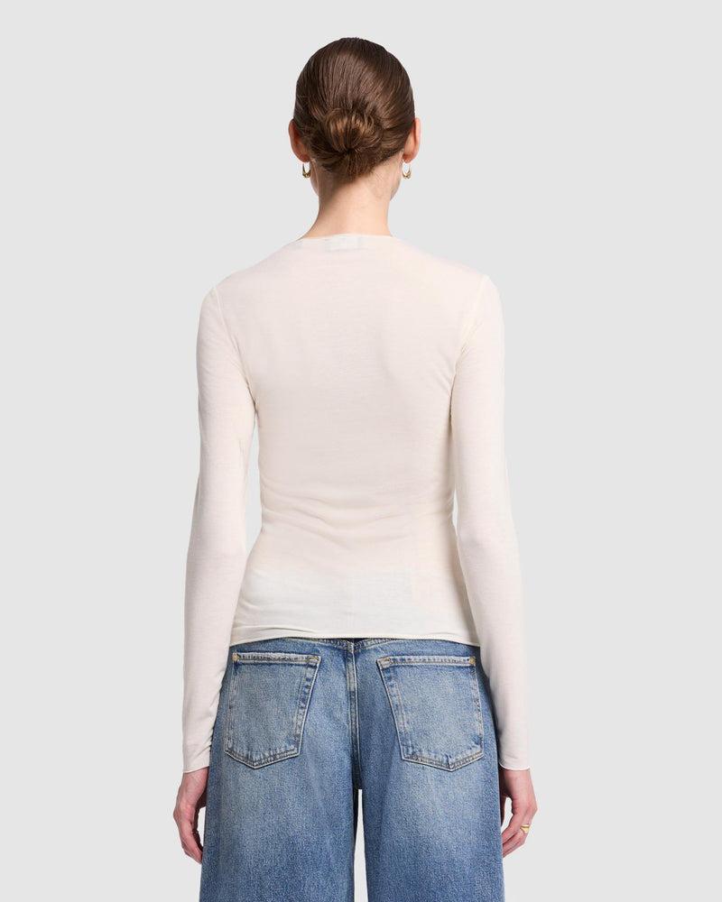 Long Sleeve High Neck Top Product Image
