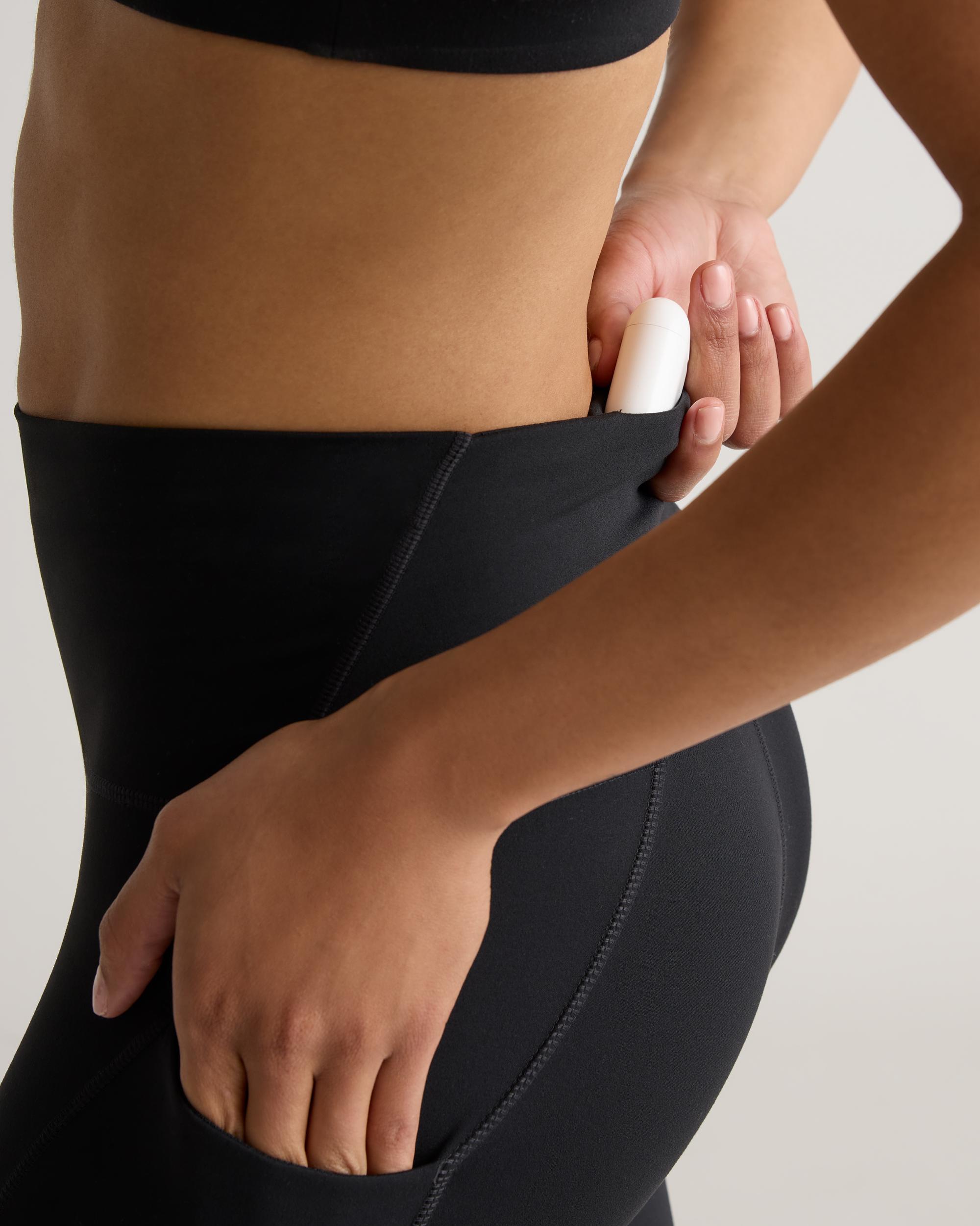 Quince | Women's Power-Up High-Rise Training Pocket Legging Nylon/Spandex Product Image