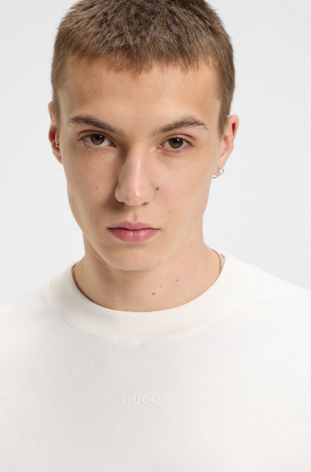 Relaxed-fit T-shirt in cotton with logo print Product Image