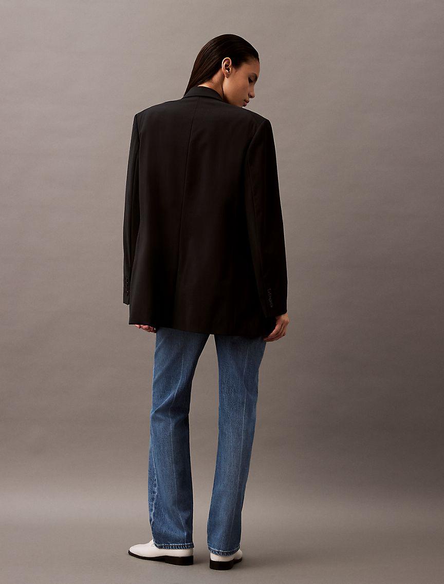 High Rise Straight Jeans Product Image