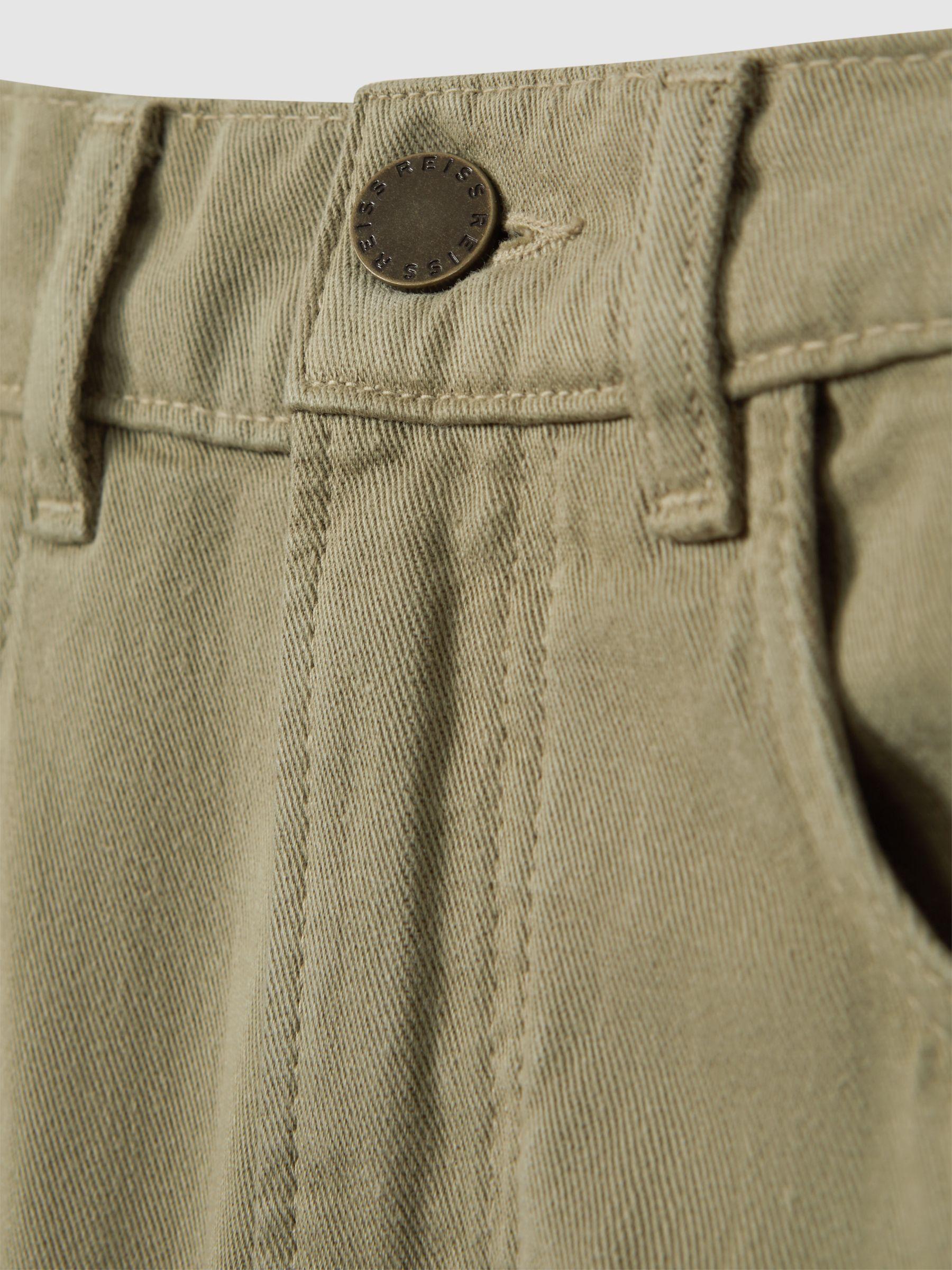 Garment Dyed Shorts in Khaki Product Image