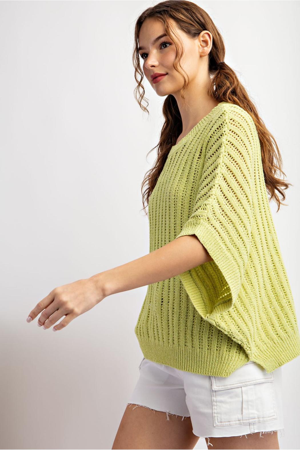 Loose Fit Dolman Sleeve Top Product Image