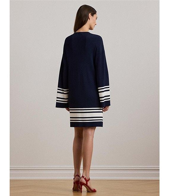 Lauren Ralph Lauren Coordinating Two-Tone Long Cardigan Product Image