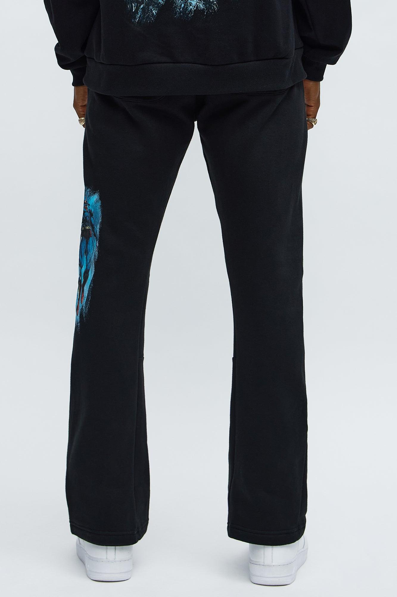 Batman Superman Best Heroes Sweatpants - Black Product Image