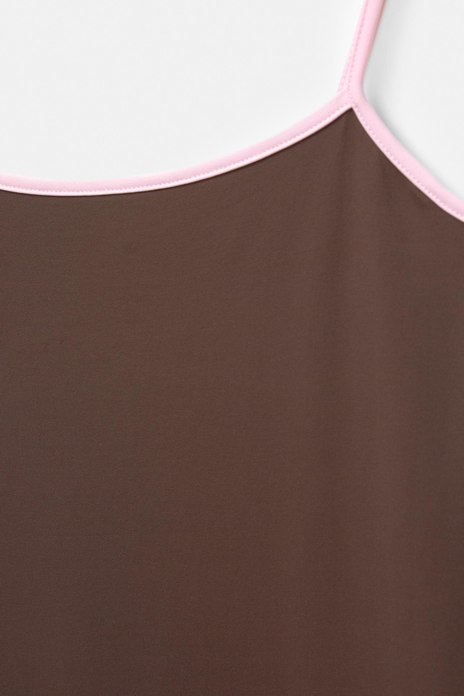 Strappy midi dress with cut-out Product Image