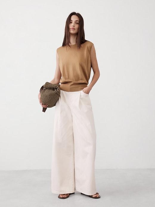 Merino Wool Sweater Shell Product Image