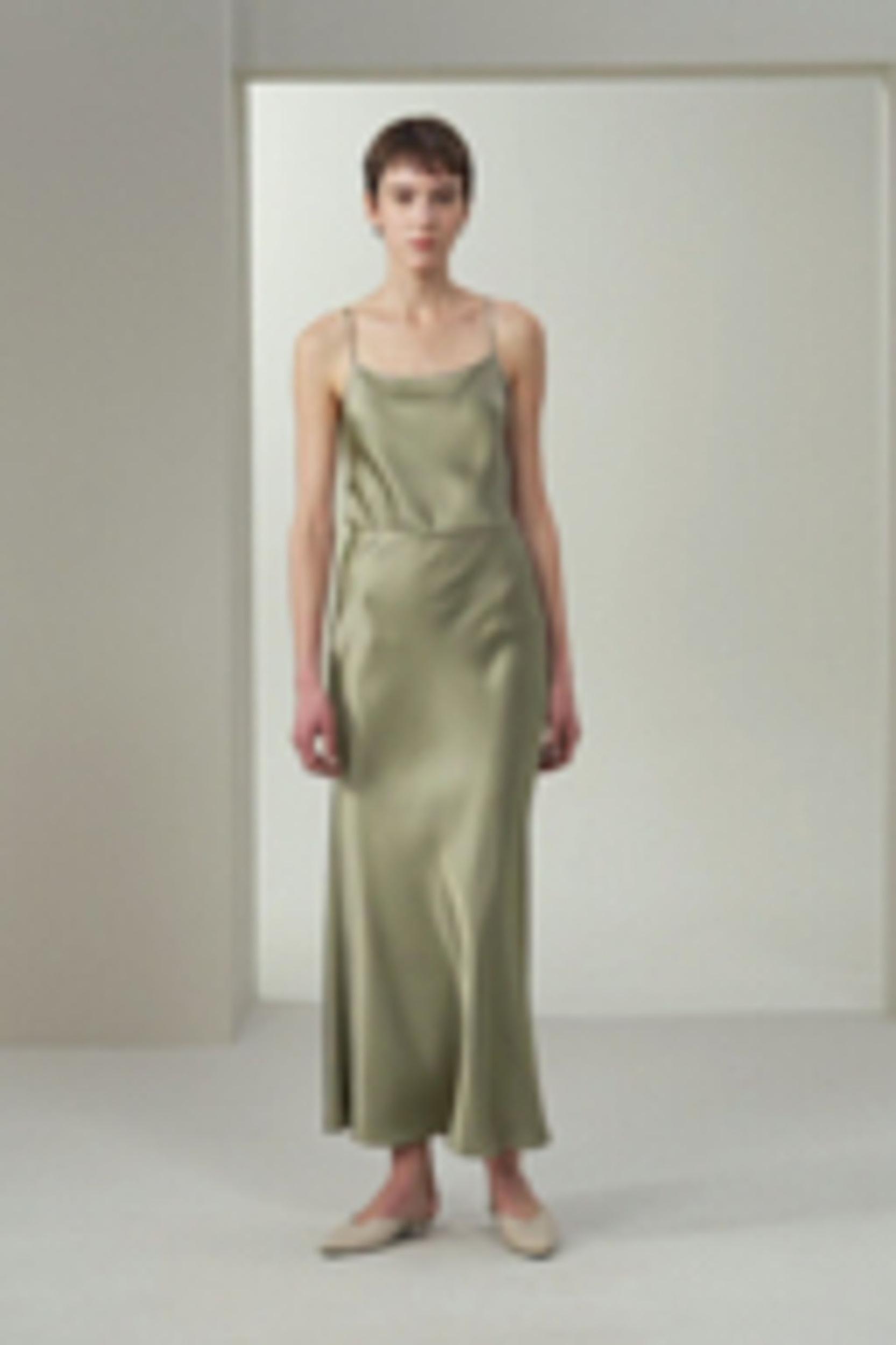 LILYSILK Silk Skirt - Women - Artichoke Mulberry Silk - Eco-Friendly Ankle-Length Skirt 6 Product Image