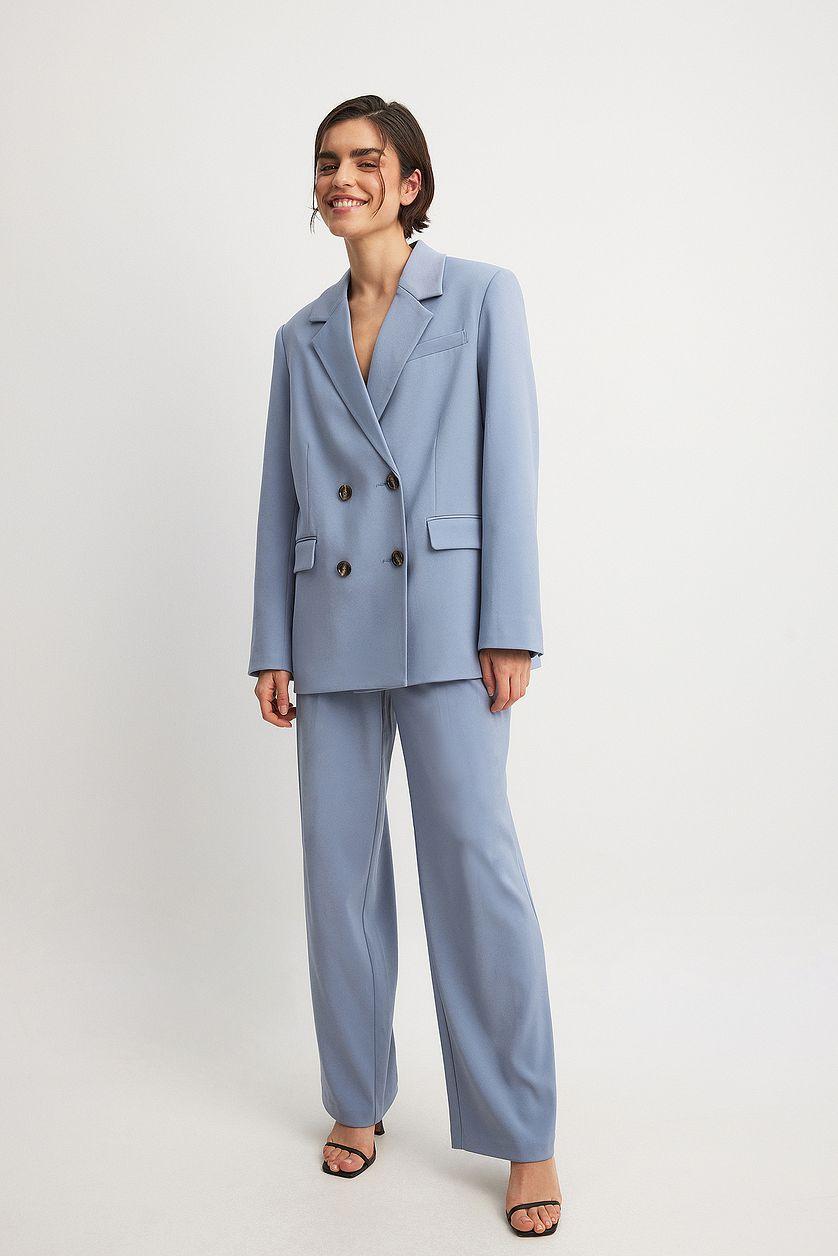 Oversized Double Breasted Blazer Product Image