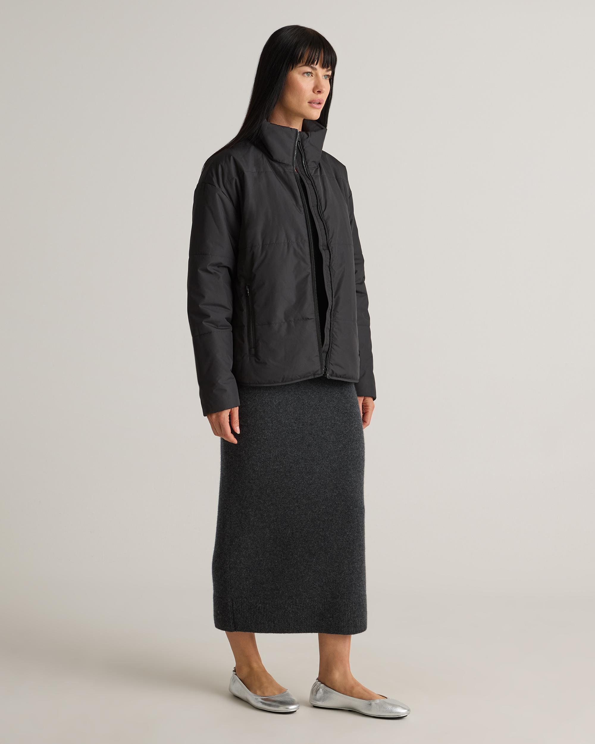 Quince | Women's Featherless Puffer Zip Jacket Recycled Polyester Product Image