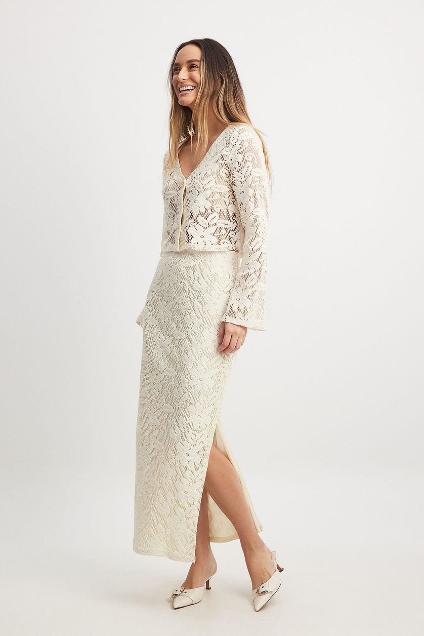 Crochet Maxi Skirt Product Image