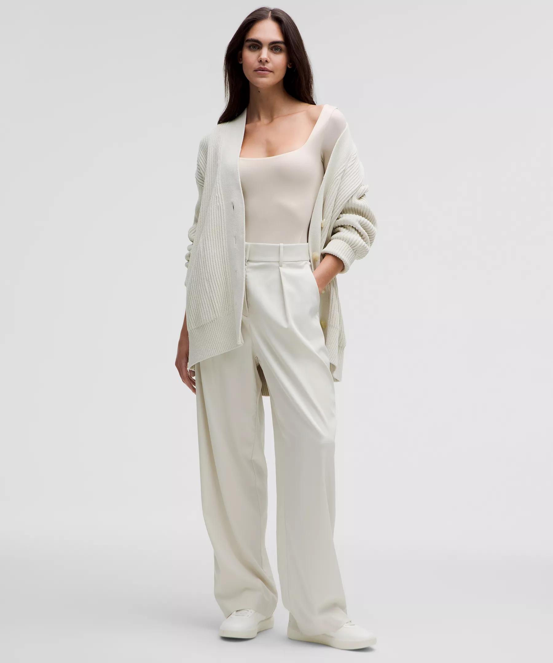 Wundermost Ultra-Soft Nulu Square-Neck Long-Sleeve Bodysuit *Shine Product Image