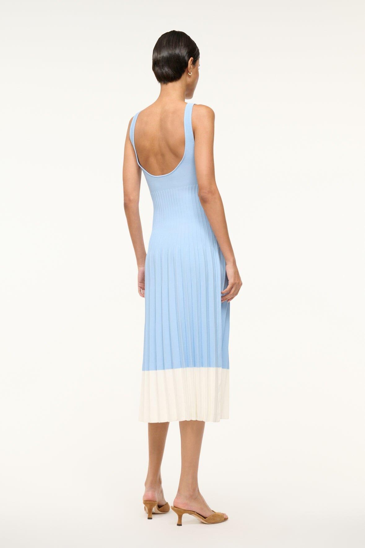 ELLISON DRESS | CLEAR BLUE WHITE Product Image