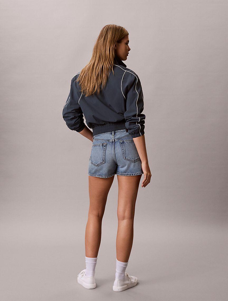 Denim Mini Shorts Product Image