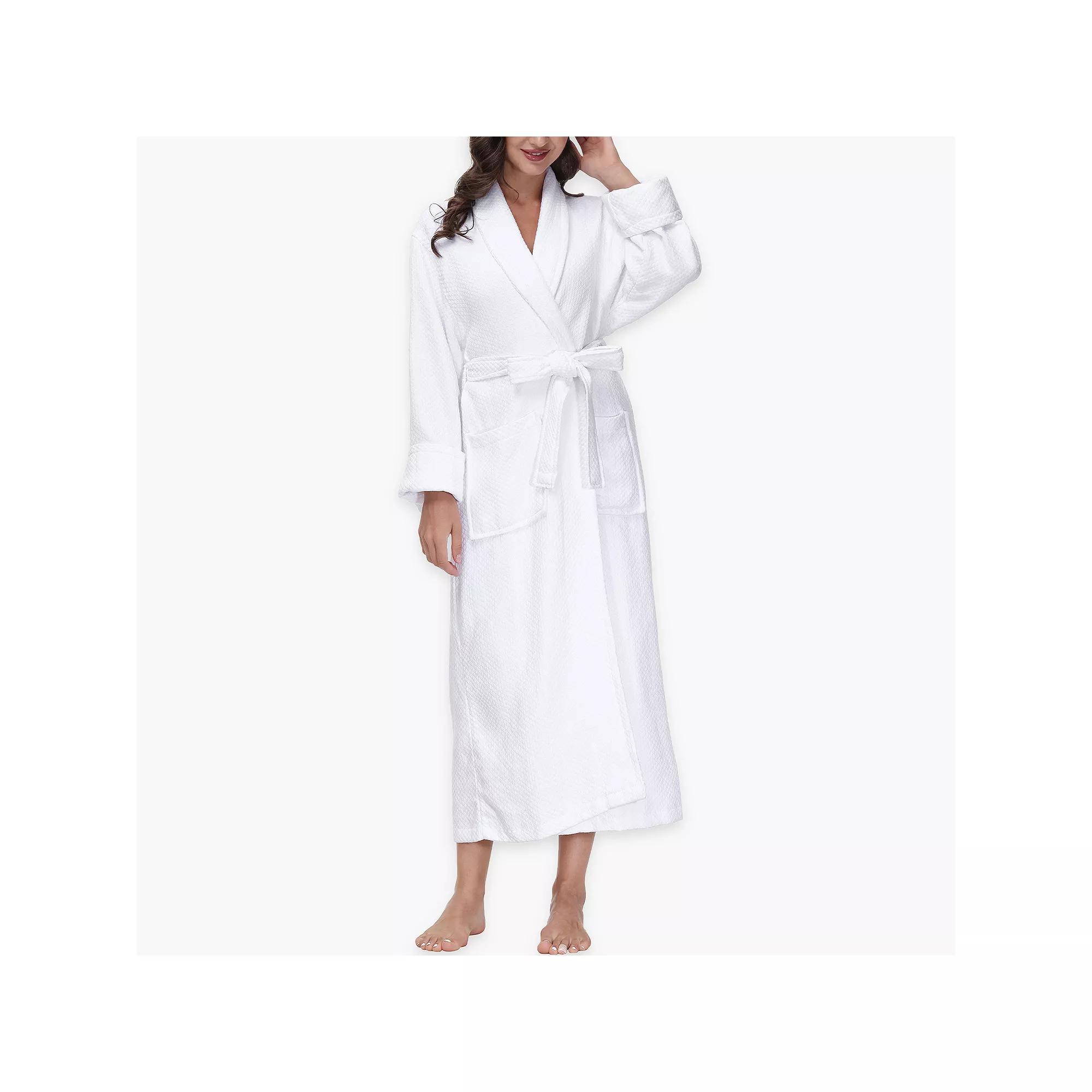 Women's INK+IVY Diamond Waffle Look Robe,  Product Image