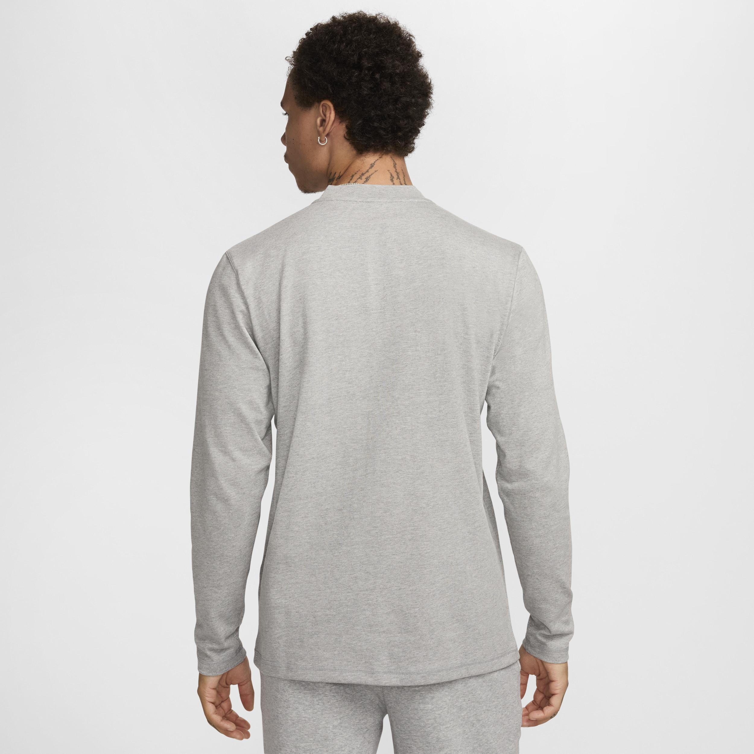 Nike Mens Club Long-Sleeve Henley | FZ6630-063 Product Image