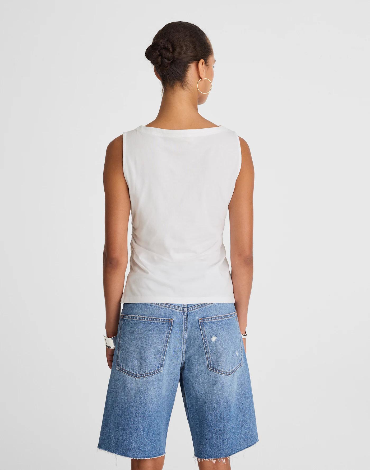 Cinched Crewneck Tank Product Image