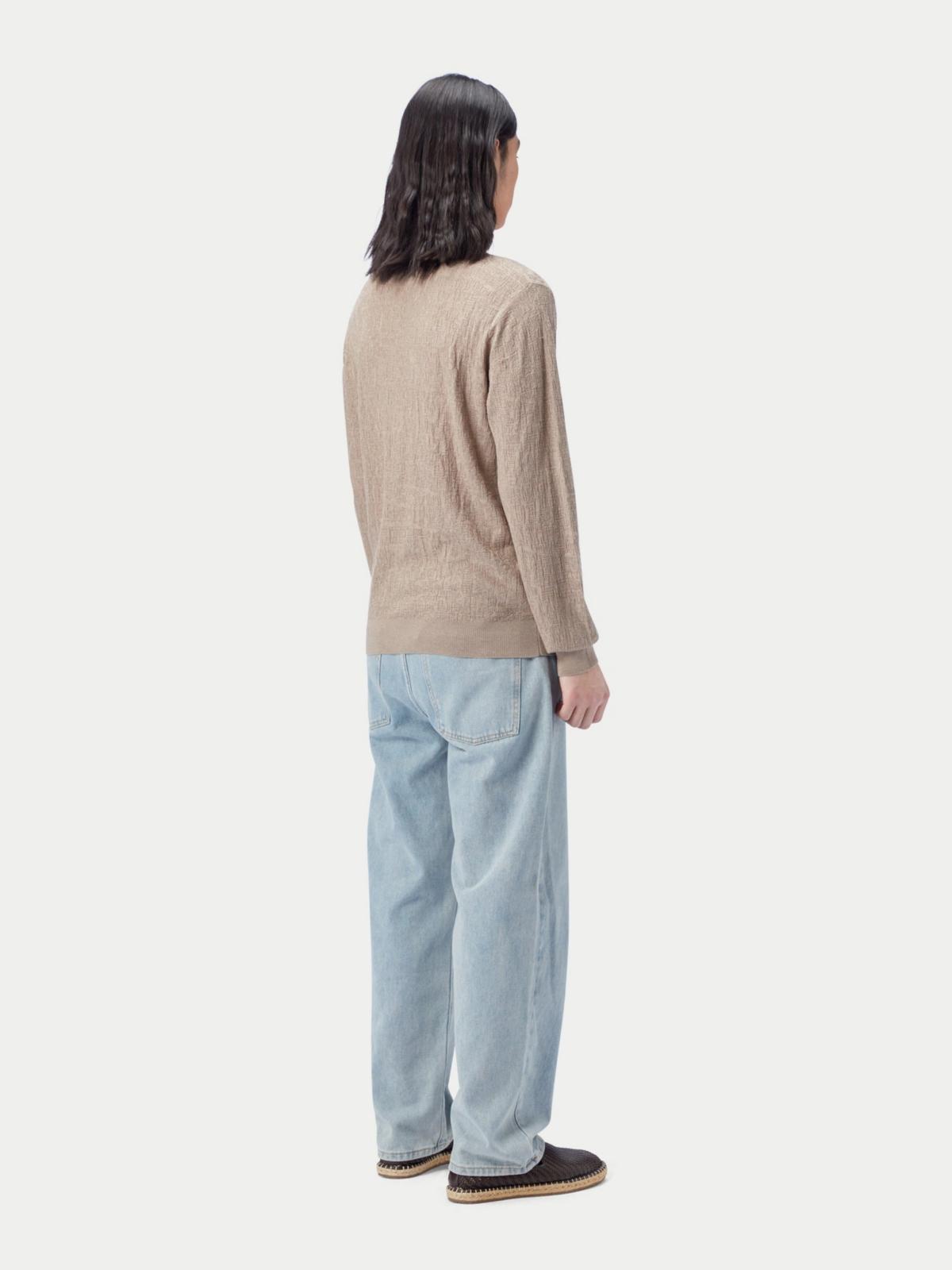 Janne Midi Dress Maia Stripe Burgundy - Final Sale Product Image