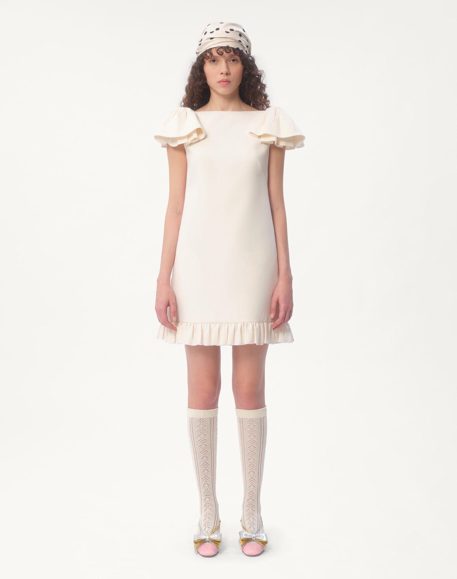 Crepe Couture Short Dress  Product Image