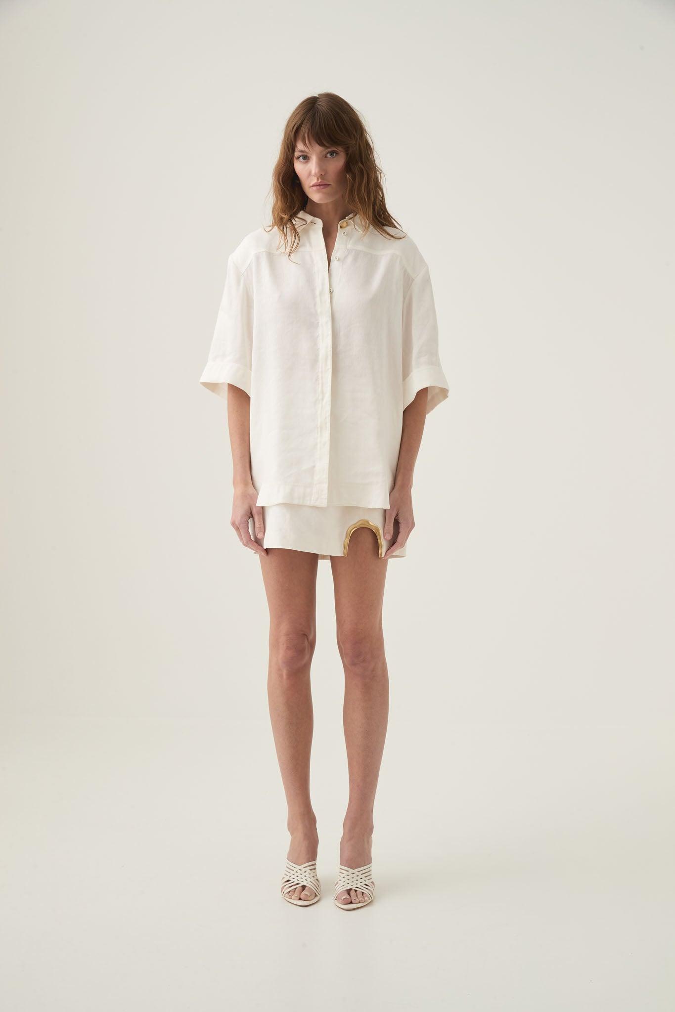 Awaken Relaxed Shirt-LAST LIGHT / 6 Product Image