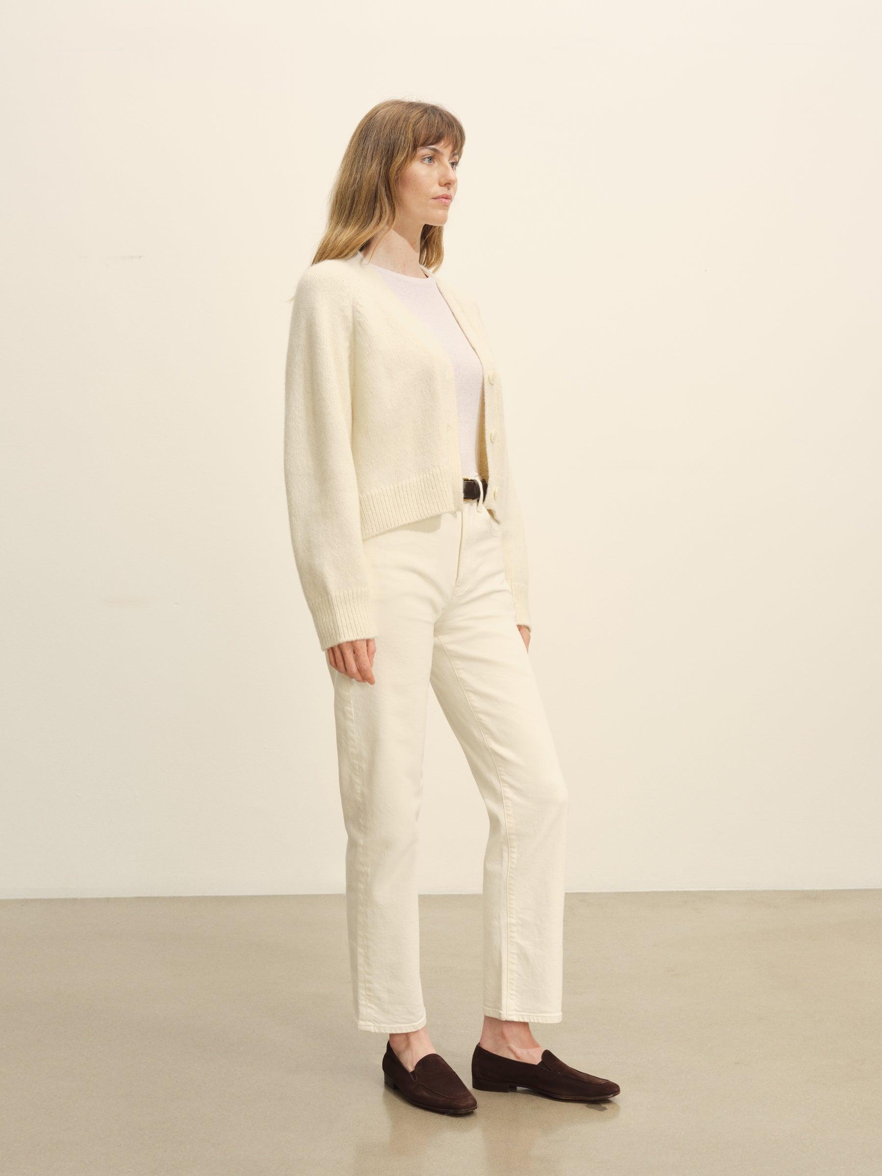 Natural Highland Alpaca Boxy Cardigan Product Image