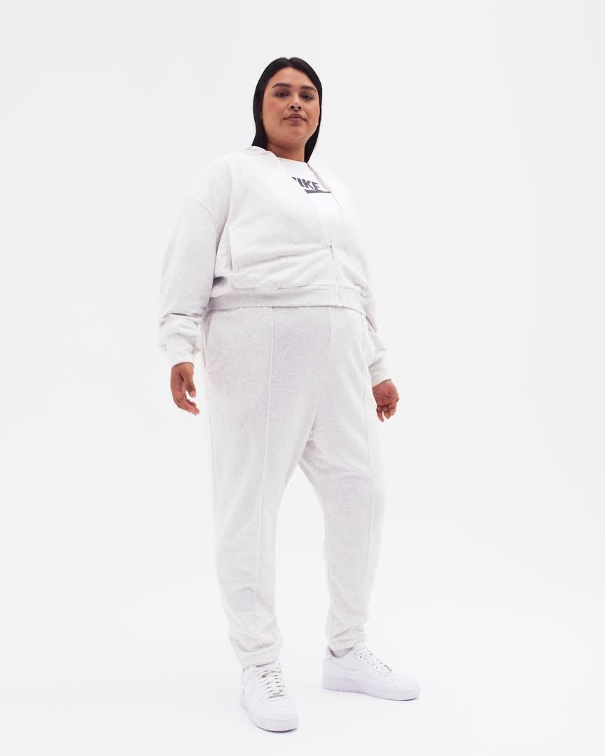 Nike Sportswear Chill Terry Women's Loose Full-Zip French Terry Hoodie (Plus Size) Product Image