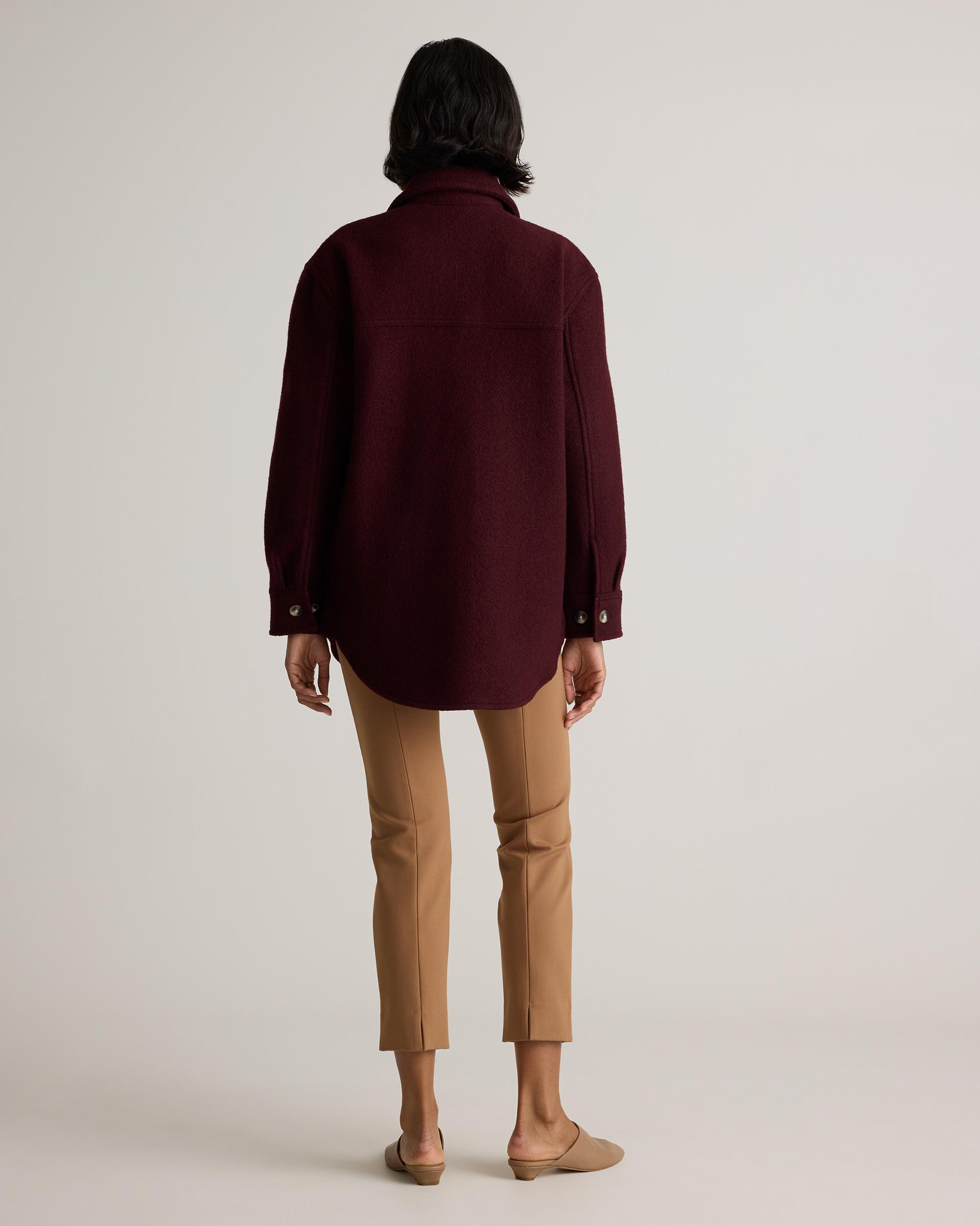 Quince | Women's 100% Merino Wool Shirt Jacket Size XL Product Image