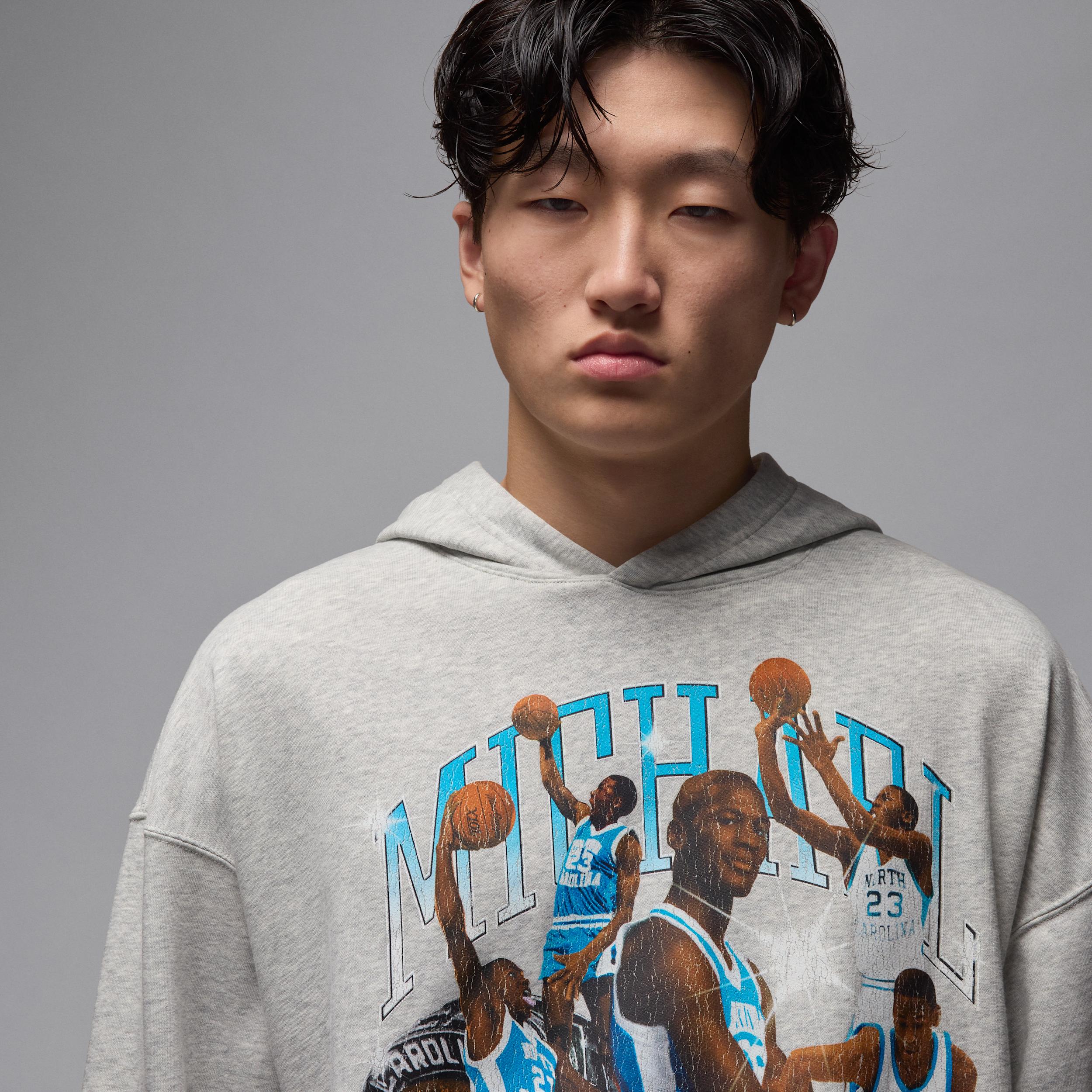 Jordan Flight Men's Oversized Pullover Hoodie Product Image