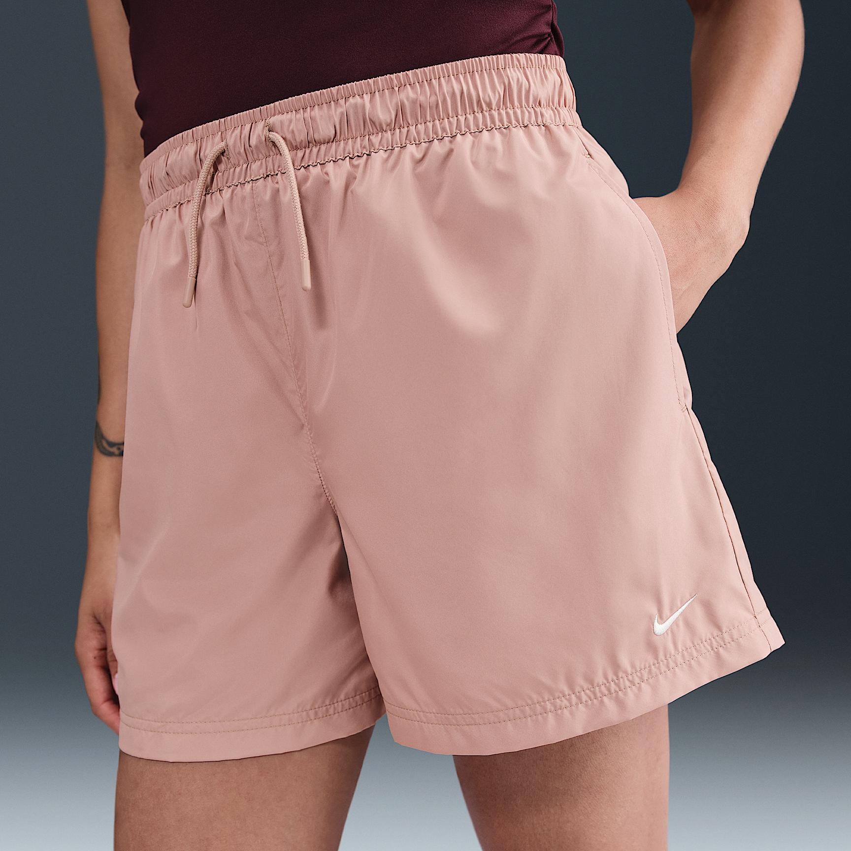 Womens Nike Sportswear Classic Wovens Mid-Rise Shorts | FV7557-624 Product Image