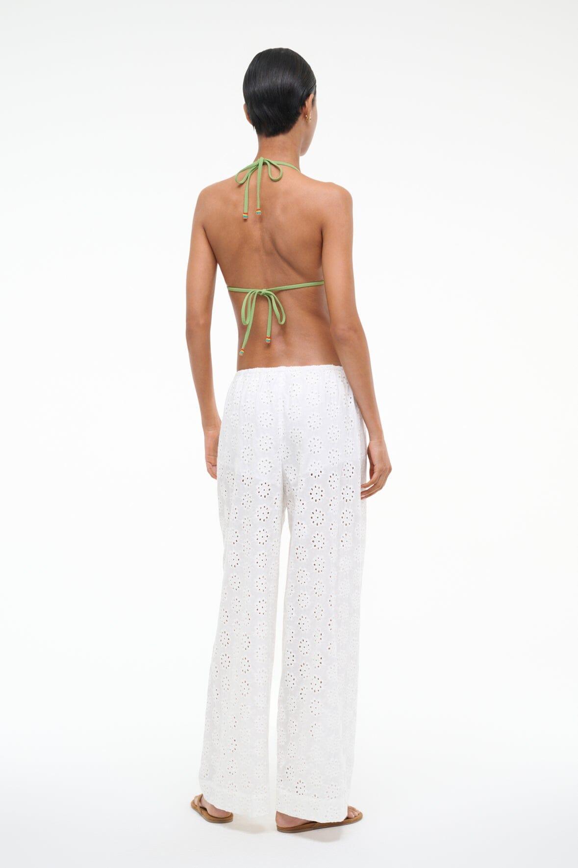 BONFIRE PANT | WHITE EYELET Product Image