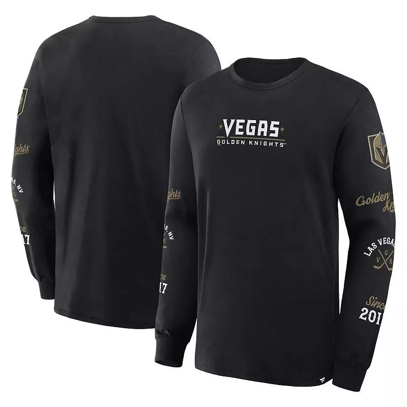 Men's Fanatics Black Vegas Golden Knights Boxed Product Image