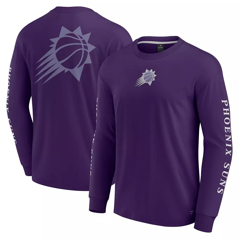 Men's Fanatics Purple Phoenix Suns Elements Strive Long Sleeve T-Shirt,  Product Image