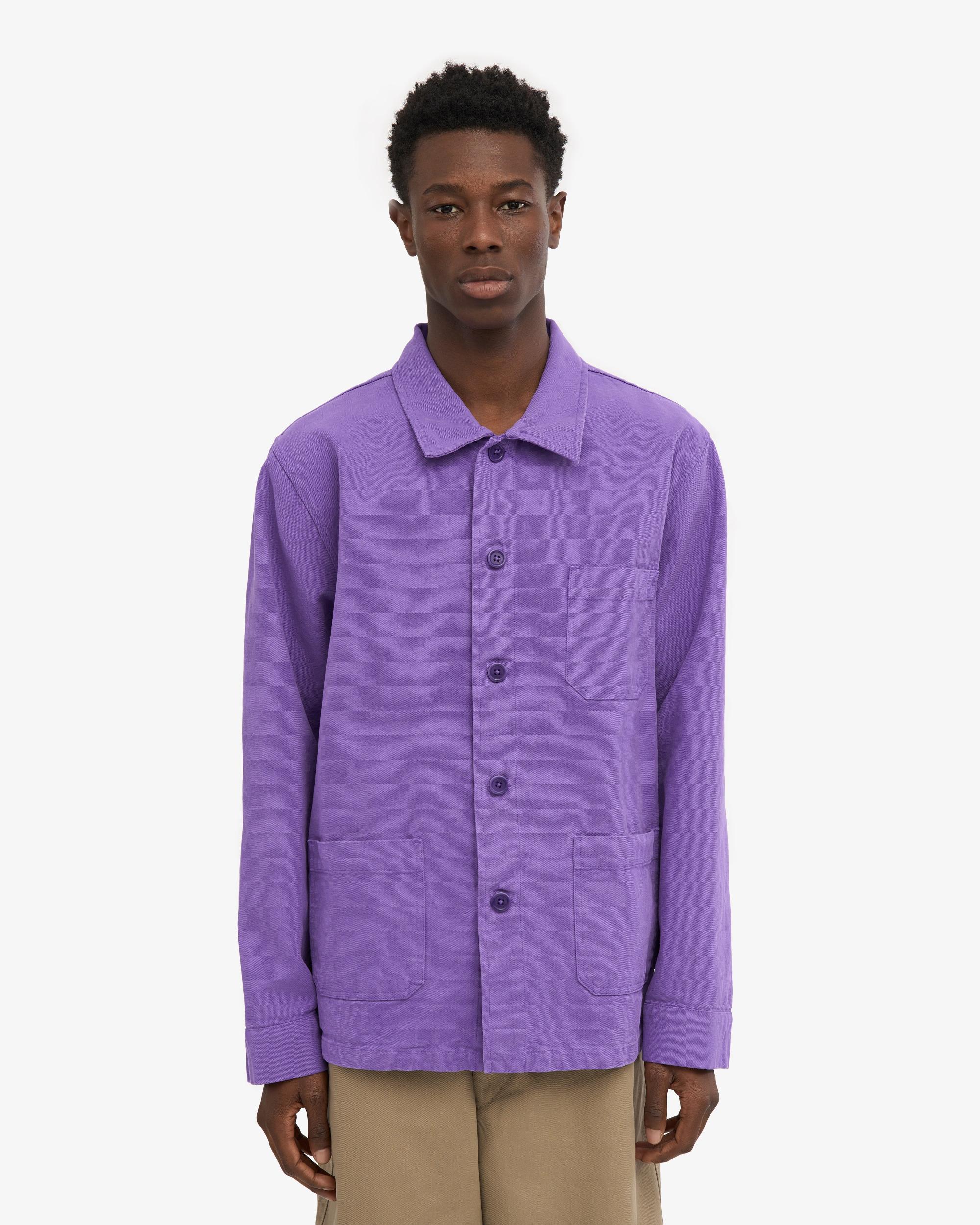 Organic Workwear Jacket - Ultra Violet Product Image