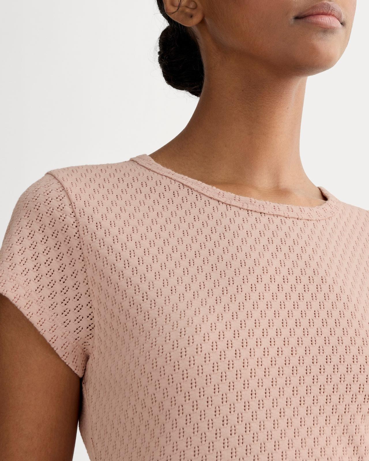 Womens Pointelle Short-Sleeve T-Shirt by Everlane Product Image