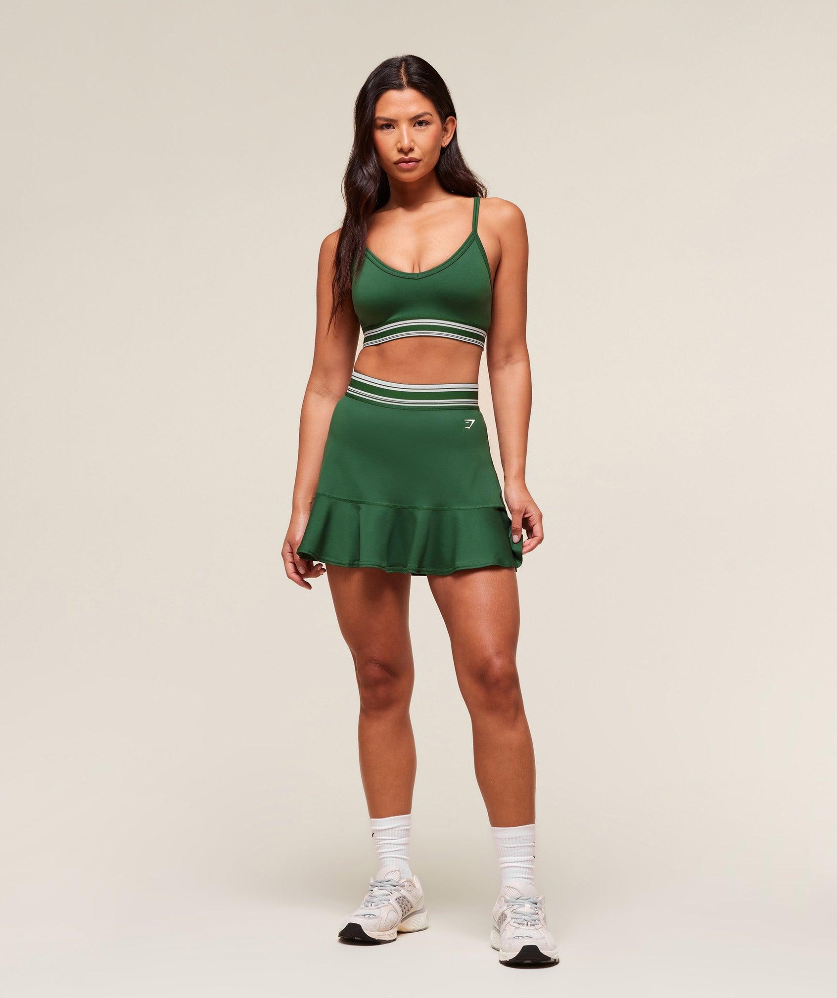 Gymshark Retro Skort - Classic Green Female Product Image