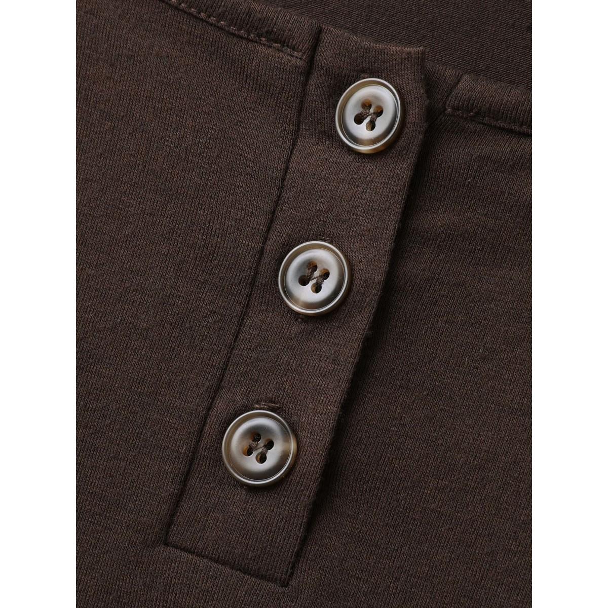 Plus Size DarkBrown Supersoft Pleated Side Waist Detail Jumpsuit Women Leisure Sleeveless Non Casual Loose Jumpsuits BloomChic 28/5X Product Image