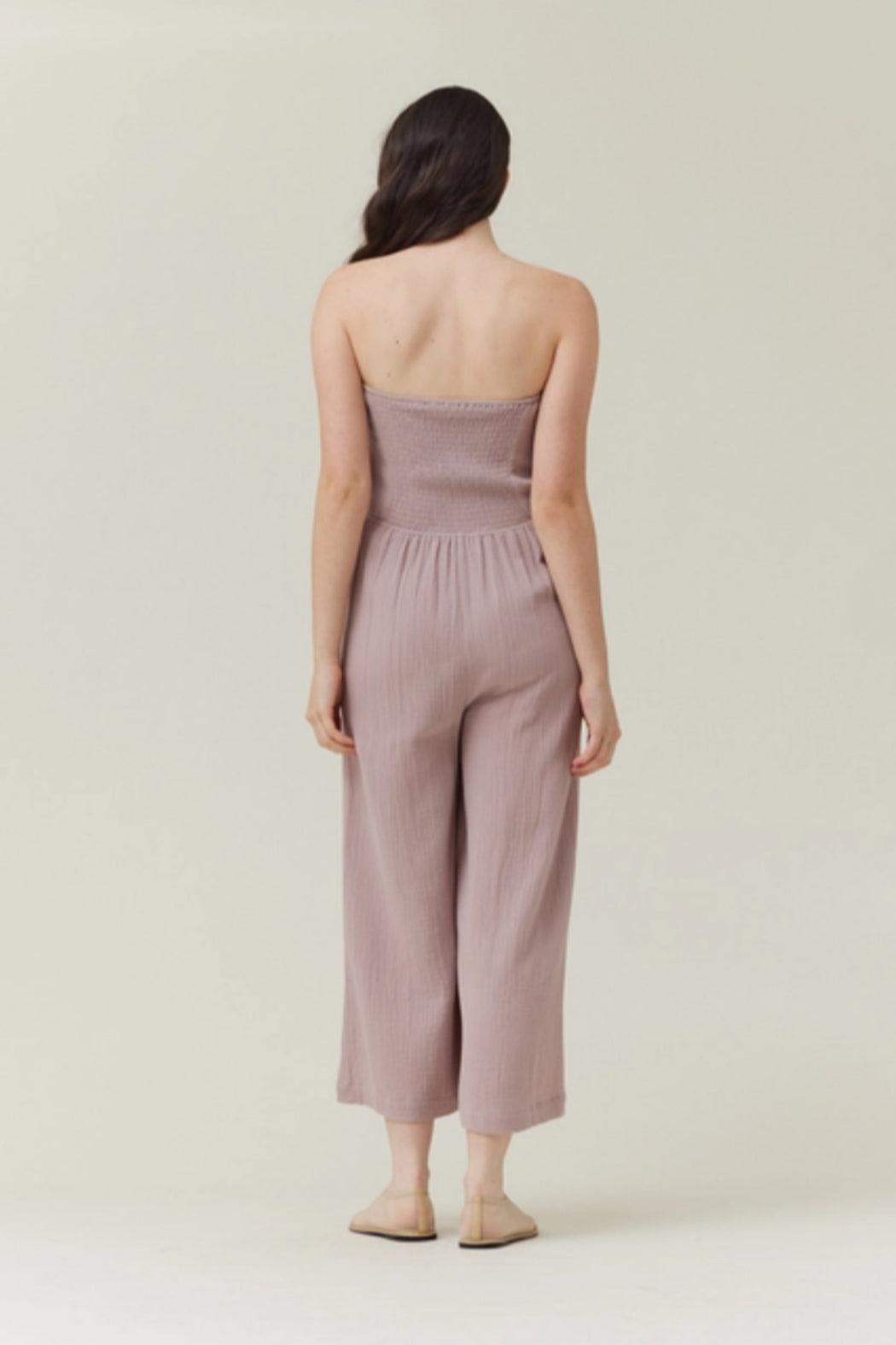 Rainey Ruffle Gauze Jumpsuit Product Image